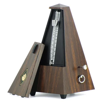 FLEOR din lemn de Tec, Tip Turn Metronom Pian Metronom Mecanic Clopoțelul să Sune pentru Pian Vioara Chitara Tobe Instrument Muzical