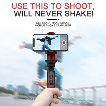 Telefon Stabilizator Selfie Stick Filmare Video Vlog Anti-shake Trepied Stabil Difuzat Live Dispozitiv de Mișcare aparat de Fotografiat PTZ mână