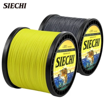 SIECHI Brand 4 Fire 300M 500M 1000M Împletitură de Pescuit Linie Multicolor Super-Putere Japonia Multifilament PE Panglica Linie