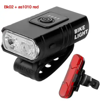 Față Biciclete Biciclete Lumina USB Reîncărcabilă LED Biciclete Lumina Impermeabil Ciclism Faruri de Siguranță Alpinism Lanterna Lămpi 3126