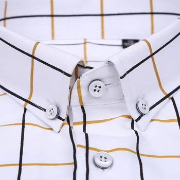 GREVOL 2017 Primavara/Vara Barbati Maneca Scurta Shirt Design Clasic Carouri Tricouri Casual Confortabil si Respirabil