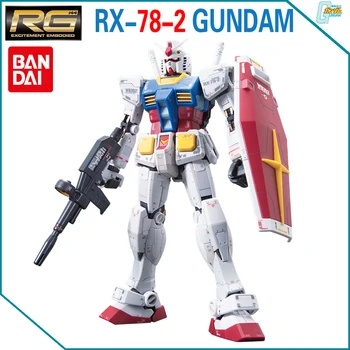 BANDAI gundam 1/144 RG 01 RX-78-2 modelul GUNDAM copii asamblate Anime Robot de acțiune figura jucarii