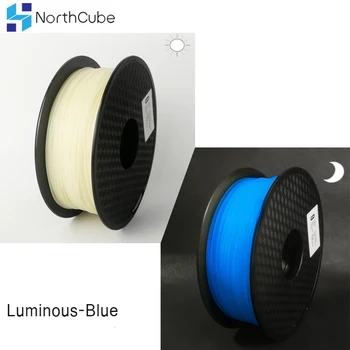 Northcube PLA cu Incandescență Glow În Întuneric Imprimanta 3D Filament Filament Material Plastic 3D 1,75 mm Printer Filament Luminos Albastru