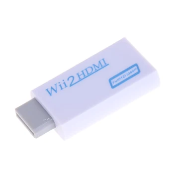 Pentru Wii la HDMI Adaptor Converter Suport Full HD 720P 1080P Audio de 3,5 mm Wii2HDMI Adaptor pentru HDTV
