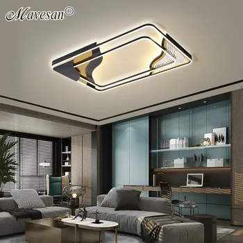 Noi Deisign LED Lumini Plafon Cu Telecomanda Iluminat Pentru Hol Dormitor Sufragerie Bucatarie Lusure Lămpi Corpuri de iluminat