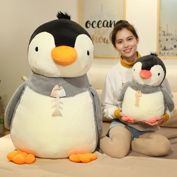 Fierbinte Minunat Drăguț Kawaii jucarii de Plus pinguin Drăguț papusa de Crăciun, Ziua de naștere.Festivalul de cel mai bun cadou Papusa moale Jucarie cadou pentru copii