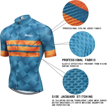 Phtxolue Ciclism de Îmbrăcăminte pentru Bărbați Ciclism Set Bicicleta Îmbrăcăminte Respirabil, Anti-UV Biciclete Uzura/Maneci Scurte Jersey Ciclism Seturi