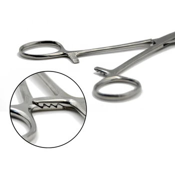 1 BUC Instrument Profesional de Oțel Chirurgical Triunghi Deschis Aproape Inel Ac Țeavă Clemă Clește Pensetă Buric Piercing Puncție Instrument
