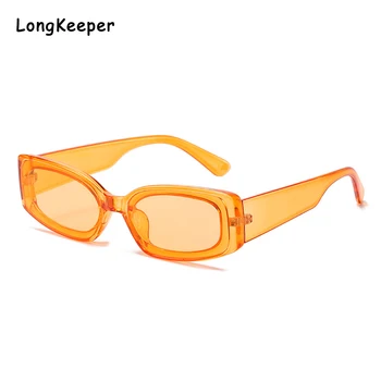 Mic Cadru Clar Orange ochelari de Soare Femei 2020 Călătorie Dreptunghi Ochi de Pisica ' 90 ochelari de Soare Vinatge Brand Oculos De Sol Feminino UV 3353