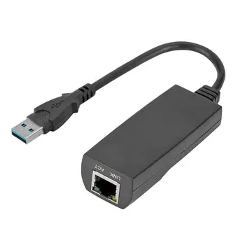 Mini USB 3.0, Gigabit Ethernet Adaptor USB la RJ45 Lan placa de Retea pentru Windows 10 8 7 XP Laptop PC