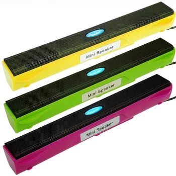 Portabile pentru Laptop/Computer/PC Difuzor Amplificator Difuzor USB Soundbar Bara de Sunet Stick Music Player Boxe Pentru Tableta Notebook