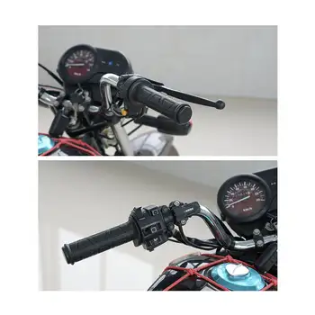 7/8 Inch 22mm Electrice Incalzite Ghidon de Prindere LED Indicator de Încălzit, 5 Viteze Regla Temperatura Motocicletă Mâner Bar Universal