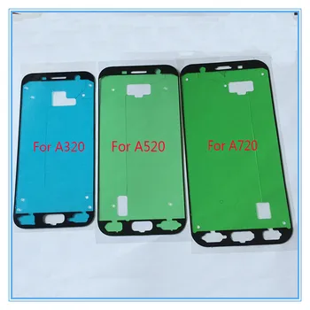 10buc calitate Original Înlocuire Cadru Autocolant pentru Samsung Galaxy A320 / A520 / A720 2017 LCD Frontal Adeziv Lipici Bandă
