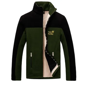 De înaltă Calitate pentru Bărbați Toamnă/Iarnă Îngroșarea Catifea Termică Sport Îmbrăcăminte Jachete TR029