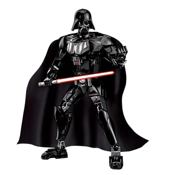 Star Wars Construibil Figura Sturmabteilung Darth Vader Kylo Ren Chewbacca Boba Jango Fett General Grievou Figurina Jucarie Pentru Copil