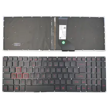 Nou Pentru Acer Nitro 5 AN515-51 N17c1 AN515-52 AN515-53 Serie Tastatura Laptop Negru Cu iluminare din spate Fără Cadrul