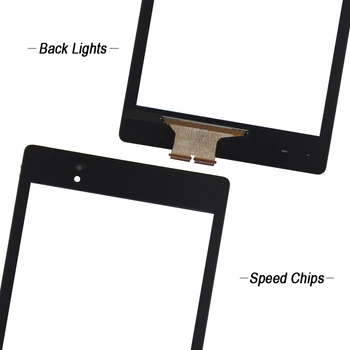 Pentru Asus Google Nexus 7 2 ME571 ME571K FHD 2 2013 K008 Ecran Tactil Digitizer Sticla Panou Frontal de Lentile de Sticlă Senzor