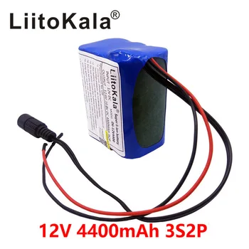 Liitokala 12V 4400mAh 18650 litiu baterii cu protectie la scurt-circuit în putere mobil de monitorizare Wireless echipamente de Jucărie baterie