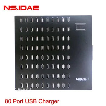 80 de Porturi USB Încărcător Adaptor de Alimentare de Perete Rapid de Încărcare Stație de Andocare 600W pentru Apple iPhone iP