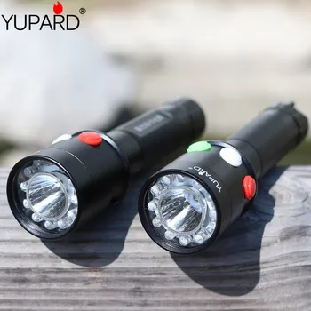 YUPARD de Înaltă Calitate Ultra Luminos Q5 LED Rosu Galben Verde Alb 7 Modul Lanterna Semnal de cale Ferată de Lumină sport în aer liber camping 36237