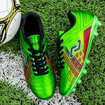 2020 Nouă Bărbați Pantofi de Fotbal Verde Galben Bărbați ghete de Fotbal Adolescent de Fotbal Adidasi Boy Fata de Fotbal, Pantofi de Formare 36723