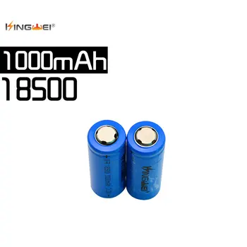 Kingwei 3.2 v IFR 18500 LiFePO4 baterie 1000mah baterie reîncărcabilă de celule Solare, Lumina Led-uri si difuzor