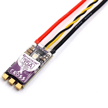 FLYCOLOR X-Cross Blheli_32 Dshot1200 35A/ 45A/ 50A LED 3-6S Brushless ESC pentru FPV Racing Freestyle 5inch 4S 6S Drone