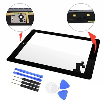 Sticla Touch Screen Digitizer Panoul Frontal pentru iPad 2/3/4/Mini/Mini 2/3/Air/Air 2 36965