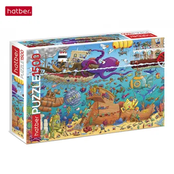 Puzzle-uri Hatber Jucării Hobbie jocuri pentru copii Joc de puzzle educativ pentru copii Ori de Jucărie Puzzle Pentru adulți Copii din 1000 3754
