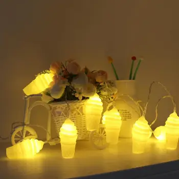 Decor de Lumină Înghețată Forma Becuri cu LED-uri de 1,5 m de Lumini cu LED-uri Creative Vacanta de iluminat Pentru Petrecerea de Nunta de Decorare Lumina