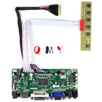 HDMI+DVI+VGA LCD Controller Driver Bord, Kit monitor Lvds converter pentru Ecran HSD121PHW1-A03 1366X768 HSD121PHW1 A03 37956