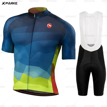 2020 Ciclism Jersey Set Bărbați Mtb De Ciclism De Îmbrăcăminte Pentru Costume De Uscat Rapid Biciclete Respirabil Ciclism Sport Maneci Scurte Cu Bicicleta Uniformă