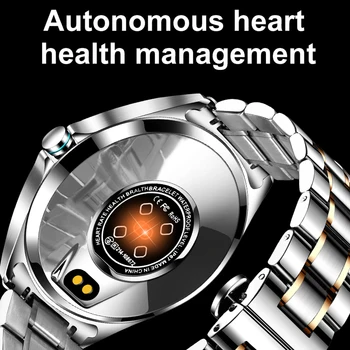 LIGE Ceas Inteligent Bărbați smartwatch LED Full Touch Screen Pentru Android iOS Heart Rate Monitor de Presiune sanguina Impermeabil Ceas Fitness