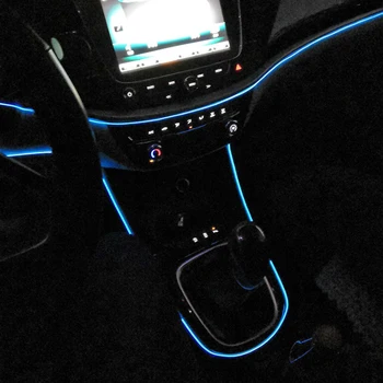 Neon flexibil Interior Masina Atmosferă LED Strip Lumini Pentru BMW E60 E61 F10 F07 E90 E91 E92 E93 E65 E66 E67 X1 X3 X4 Accesorii