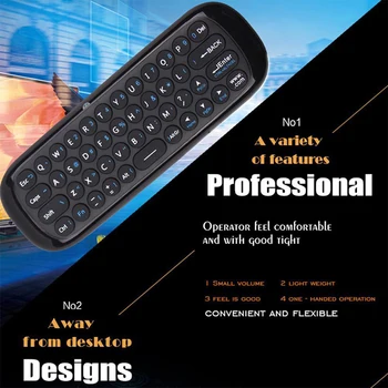1 BUC 2.4 G Mouse-ul de Aer Tastatura Wireless cu 6 Axe de Mișcare Sens IR de Învățare Remote Control w/ Receptor USB pentru Smart TV Android TV BOX 38422
