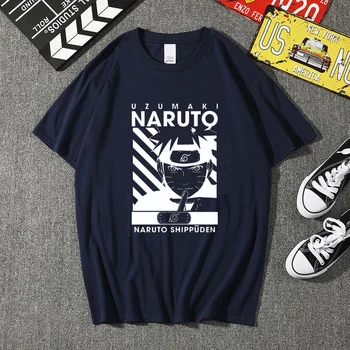 Naruto Moda Anime Japonez Tricou Barbati Sasuke Amuzant de Desene animate T-shirt Casual Cool Streetwear Tricou Cuplu Hip Hop de Top Tee de sex Masculin 3847