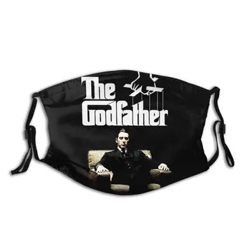 Nașul Corleone Lavabil Tipărite Gura Masca de Fata Anti Vânt Praf cu Filtre de Poliester Capacul de Protecție Respiratorie