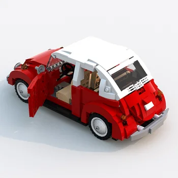 Technicle Mini Blocuri Vehicul Assemable Jucării Educative pentru Copii mini Creatored Camion de Poliție Mașină de Cărămizi Jucarii