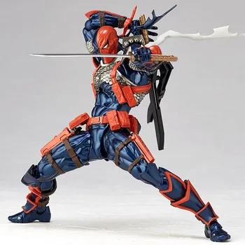 Deathstroke Figura Uimitoare Yamaguchi Revoltech Deathstroke Acțiune Figura Model De Păpușă Jucărie Cadou