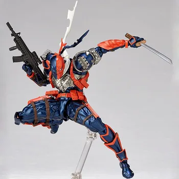 Deathstroke Figura Uimitoare Yamaguchi Revoltech Deathstroke Acțiune Figura Model De Păpușă Jucărie Cadou
