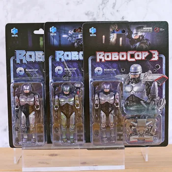 Rafinat Mini Seria RoboCop Scara 1/18 PVC figurina de Colectie Model Brinquedo Jucarii