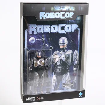 Rafinat Mini Seria RoboCop Scara 1/18 PVC figurina de Colectie Model Brinquedo Jucarii
