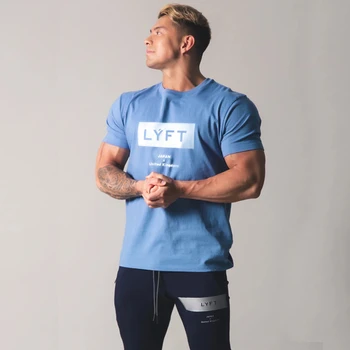În 2020, Japonia și marea BRITANIE Noi de Vara Tricou Bumbac Sală de Fitness Bărbați T-shirt de Funcționare Sport tricou Masculin Print Short sleeve Running T camasa Topuri 3968