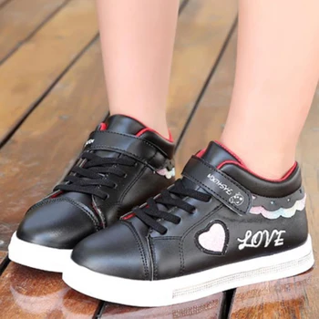 Copii Pantofi Sport Fete 2020 Primăvara și Toamna Pantofi Albi Versiunea coreeană de Copii Pantofi Casual Pantofi Student