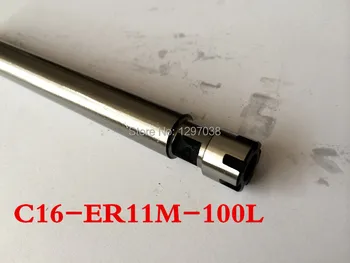 C16-ER11M-100L Collet Chuck Titularul Extensia Gambei Drepte de 100 mm pentru ER11 Collet cu ER11 M Tip Nut