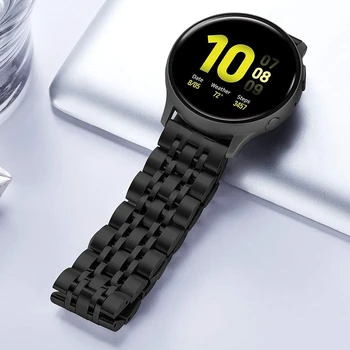 20mm 22mm curele pentru Ticwatch Pro 2020 samsung gear s3 frontieră galaxy watch 46mm active 2 huawei watch gt 2e amazfit gts trupa