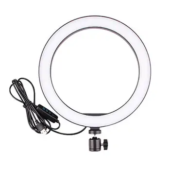 6/10 inch inel de lumina direct de fotografie umple de lumină sârmă de control reglaj cu trei LED-uri de culoare Selfie Inel de Lumina lumina de umplere