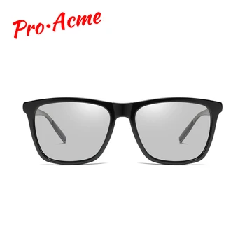 Pro Acme Conducere Inteligent Fotocromatică ochelari de Soare pentru Barbati Femei Polarizate Cameleon Decolorarea Pătrat Ochelari de Soare PA1081 40400