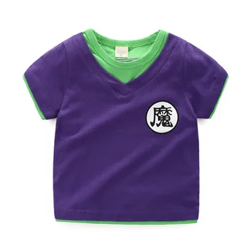 De înaltă calitate 2020 copii T-shirt de Vară pentru băieți și fete benzi de Imprimare Bumbac Copii Topuri copilul teuri Haine Copii haine