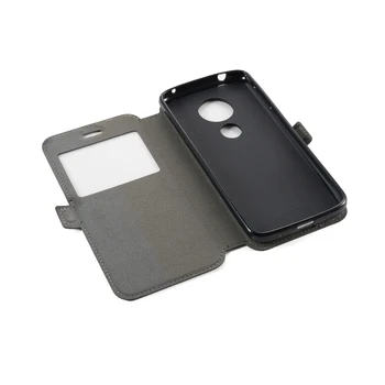 Pentru Motorola Moto E5 Moto G6 Juca Flip Book Case Pentru Moto E5 Plus Moto E5 Juca Fereastra De Vizualizare Cartea Caz Silicon Moale Capacul Din Spate